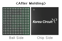 CSP_ CSP 전자회로기판 - After Molding, Ball Side/Chip Side