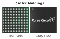 CSP_ UT-CSP 전자회로기판2 - After Molding, Ball/Chip Side