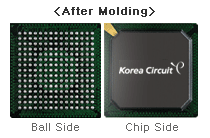 PBGA_ Normal 전자회로기판2 - After Molding, Ball Side/Chip Side