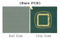 PBGA_ Normal 전자회로기판1 - Bare PCB, Ball/Chip Side